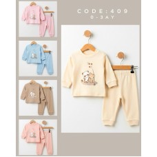 ELBEBEK 409 PATIKLI PIJAMA TK