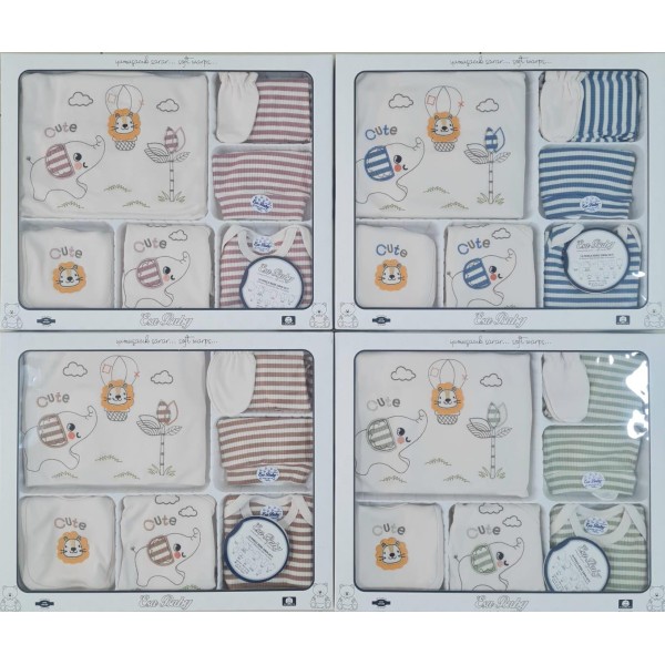 ESA 6263 CUTE FIL ERKEK 10'LU HASTAHANE ÇIKIŞI SETI