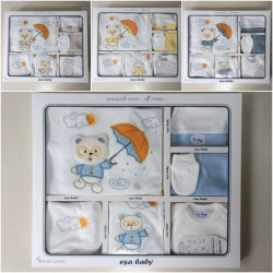 ESA 6290 PANDA ERKEK 10'LU HASTAHANE ÇIKIŞI SETI