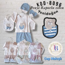 ESA 8096 ÇIZGILI BEŞLI SET