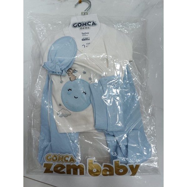 GONCA ZEM TAVŞAN NAKIŞLI 5Lİ ZIBIN TAKIM