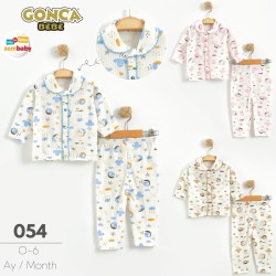 GONCA ZEM 054 RAPORLU OYALI PIJAMA