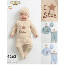 GONCA ZEM 4262 STAR ÜÇLÜ ZIBIN TAKIMI