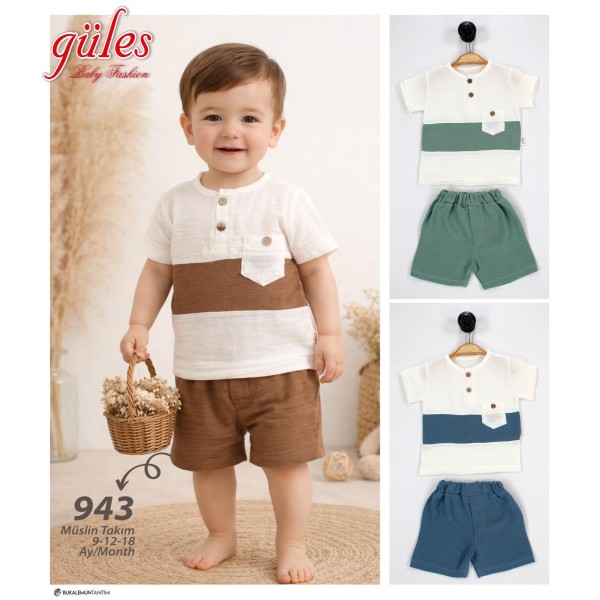 GÜLES 943 CEPLI MÜSLIN TKM