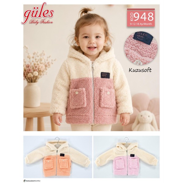 GÜLES 948 KUZU KIZ CEPLI HIRKA 9-12-18 AY