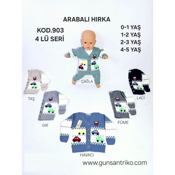 GÜNSAN 903 ARABALI HIRKA X4
