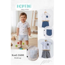 HOPTINI 1600 CEPLI GÖMLEK ŞORT TAKIM