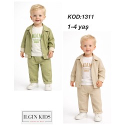 ILGIN 1311 KETEN CEKETLİ ÜÇLÜ TKM 1-2-3-4 YAŞ