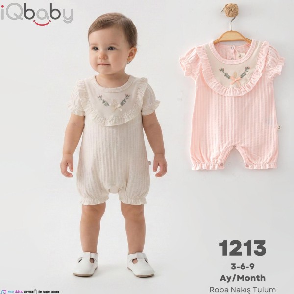 IQBABY 1213 ROBA NAKIŞ KISA TULUM
