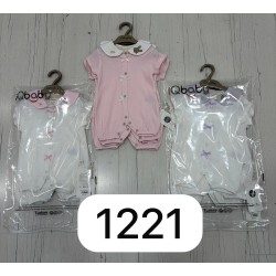 IQBABY 1221 YAKA NAKIŞ KISA TULUM