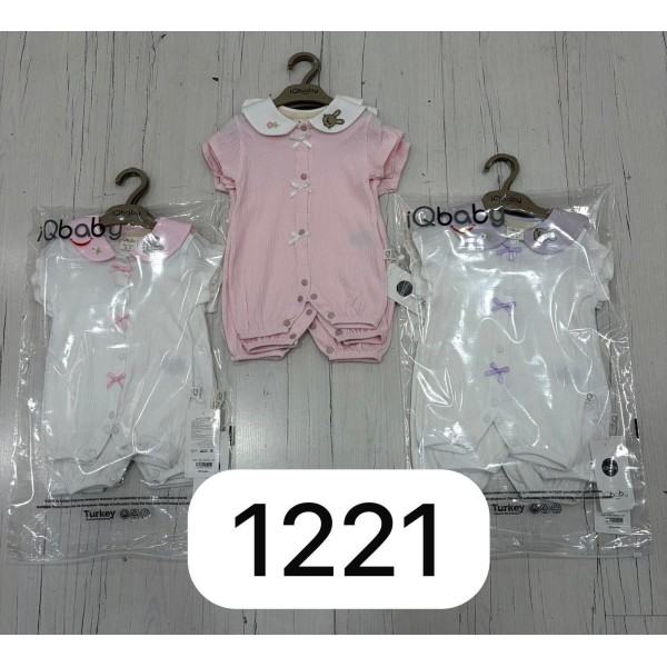 IQBABY 1221 YAKA NAKIŞ KISA TULUM