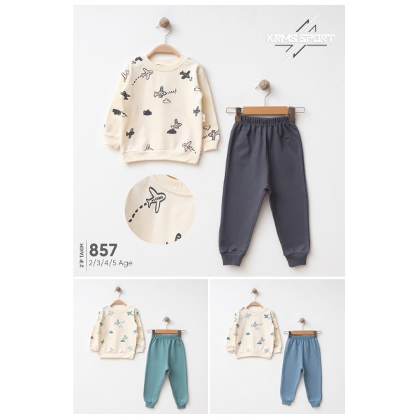 KARAMSA 857 2IP UÇAKLI ERKEK  TAKIM