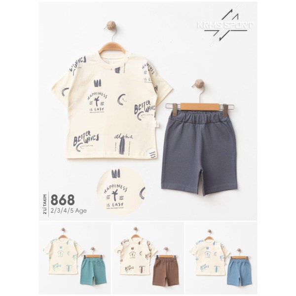 KARAMSA 868 SÜPREM KISA ERKEK TAKIM YAZ