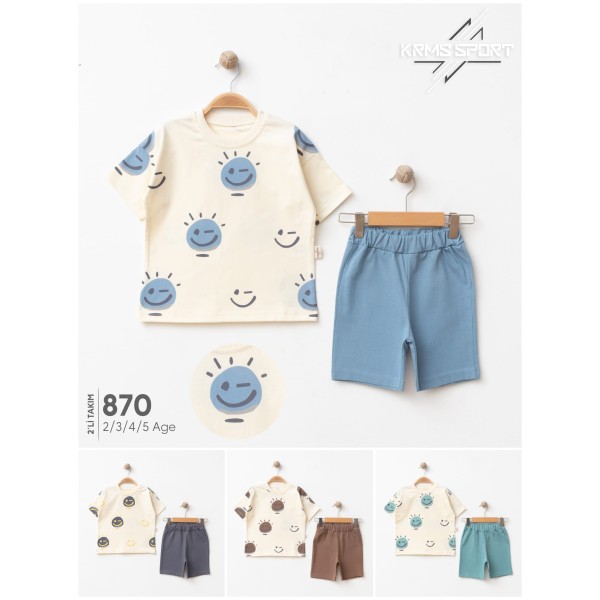 KARAMSA 870 SÜPREM KISA ERKEK TAKIM YAZ