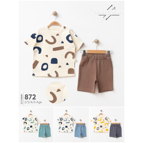 KARAMSA 872 SÜPREM KISA ERKEK TAKIM YAZ