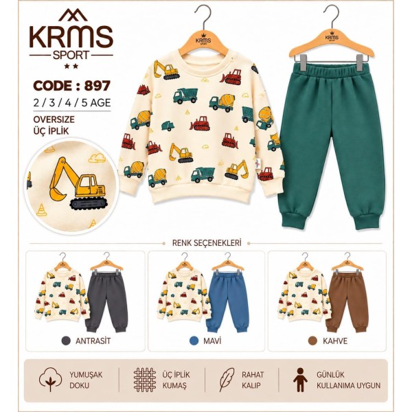 KARAMSA 897 ÜÇIP ARAÇLI 2-5 YAŞ
