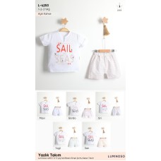 LUMINOSO 4253 SAIL KETEN ERKEK KISA TAKIM YAZ