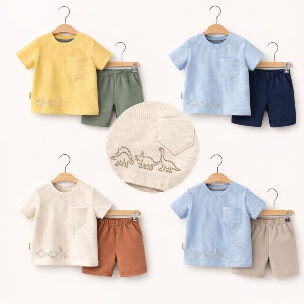 LUMINOSO 5105 DINO ERKEK KISA TAKIM YAZ