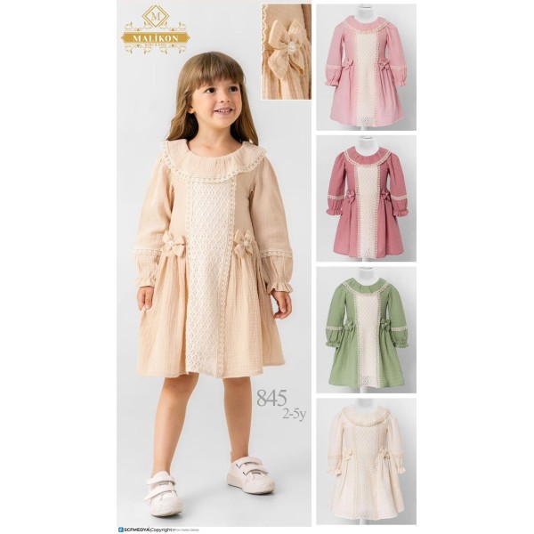 MALIKON 845 FISTOLU U KOL ELBISE
