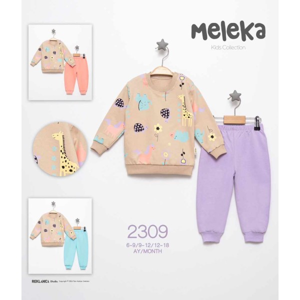 MELEKA 2309 SAFARI 2IP 2LI ERKEK TAKIM