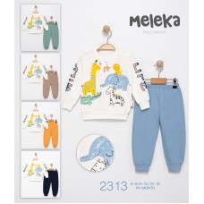 MELEKA 2313 2IP ZÜRAFALI 2LI TAKIM