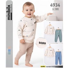 MINIBILX 4934 RAPORLU INTERLOK DINO AYLIK TAKIM