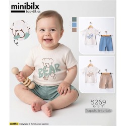 MINIBILX 5269 YAZLIK ŞORLU TKM 6-9-12-18 AY