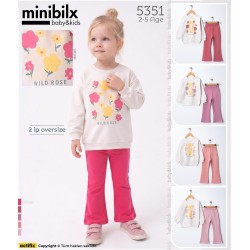 MINIBILX 5351 2-5 YAŞ KIZ TAKIMI