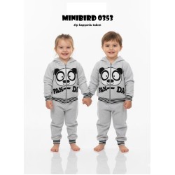 MINIBIRD 0353 PANDA 2IP KAPŞONLU TAKIM