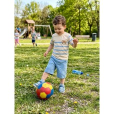 MINIBIRD 2040 ÇIZGILI AYILI ŞORTLU TKM 1-4 YAŞ