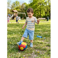 MINIBIRD 2040 ÇIZGILI AYILI ŞORTLU TKM 1-4 YAŞ