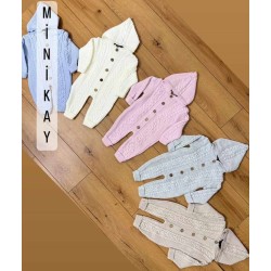 MINIKAY 01706 1702 ÖRGÜ KAPŞONLU TULUM