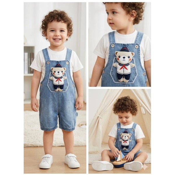 MONAROSETTA 2614 ŞIŞME AYICIK KISA KOT SLOPET