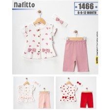 NAFITTO 1466 KISA KOL KALPLI BANDANALI KIZ TK 