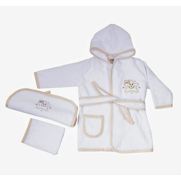 NAZBABY B102 BEBE BORNOZ 1-2 YAŞ