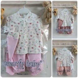 OMORFY 8112 ŞAPKALI KIZ TAKIM