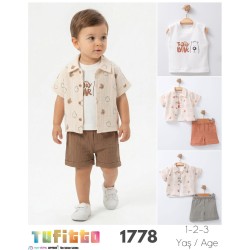 TUFITTO 1778 MÜSLIN ÜÇLÜ TKM