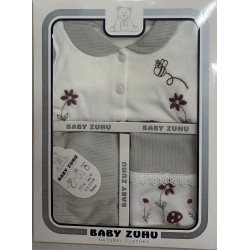 ZUHU 2026 5LI RAPORLU ÇIÇEKLI ZIBIN