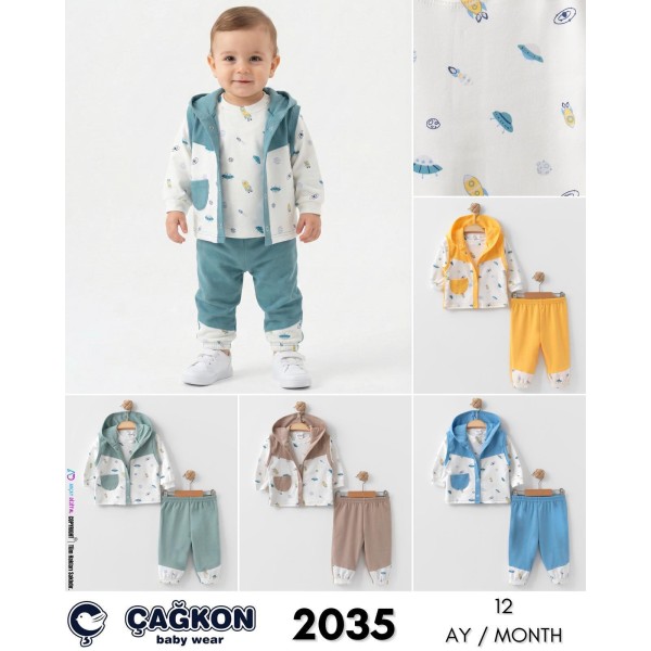 ÇAĞKON 2035 ROKETLI 3LÜ PENYE ERKEK TAKIM