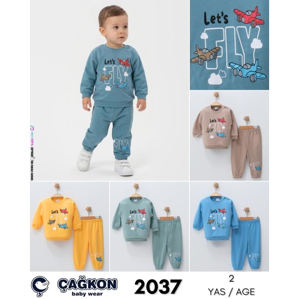 ÇAĞKON 2037 UÇAKLI 2LI PENYE ERKEK TAKIM