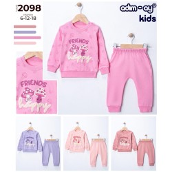 ADIMAY 2098 MANTAR NAKIŞLI KIZ TK 6-12-18 AY ADIMAY 2098 MANTAR NAKIŞLI KIZ TK 6-12-18 AY