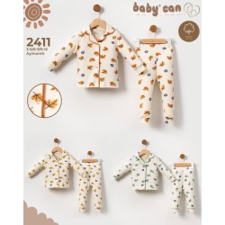 BABYCAN 2411 YAPRAK YAKALI PIJAMA