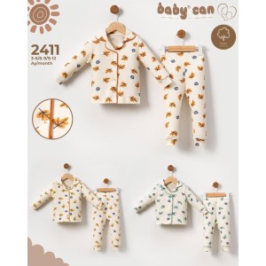 BABYCAN 2411 YAPRAK YAKALI PIJAMA