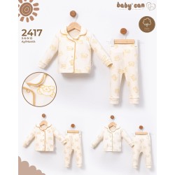 BABYCAN 2417 AYICIK YAKALI PIJAMA
