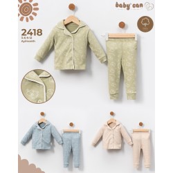 BABYCAN 2418 KUZULU YAKALI PIJAMA