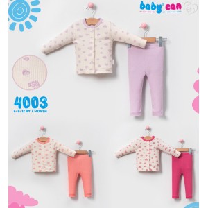 BABYCAN 4003 KALPLI RAPORLU PIJAMA