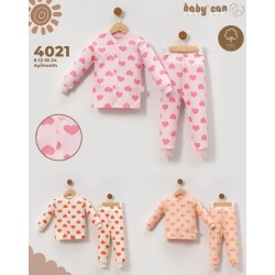 BABYCAN 4021 KALPLI PIJAMA 9-12-18-24 AY