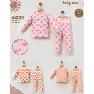 BABYCAN 4021 KALPLI PIJAMA 9-12-18-24 AY