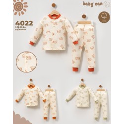 BABYCAN 4022 MUTLU AYI PIJAMA 9-12-18-24 AY