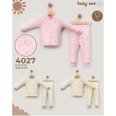 BABYCAN 4027 EVLI PIJAMA 9-12-18-24 AY
